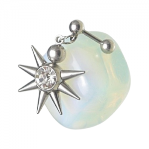 Piercing Microbell Reto Modelo 19 Aço 316L